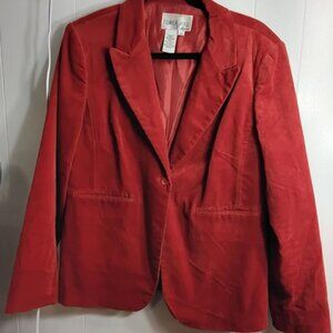 Women's Classic Red Blazer